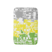 Abstracte vlag voor Litromantic Pride Badmat (Voorkant Verticaal)