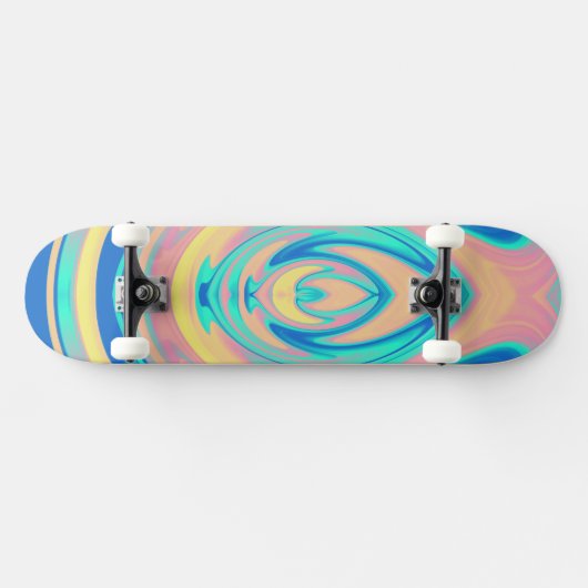 Abstracte vlam 14 skateboard (Horizontaal)