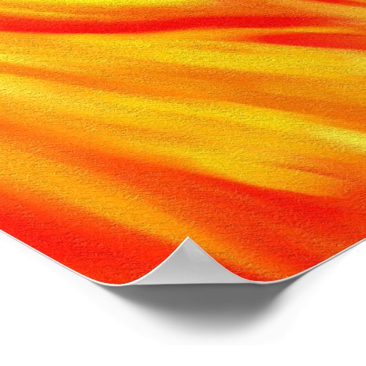 Abstracte vlammen poster (Hoek)