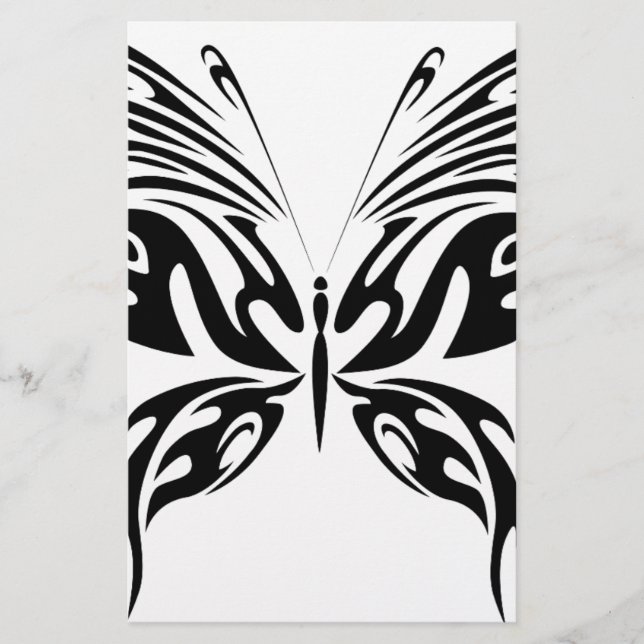 Abstracte vlinder (Voorkant)
