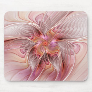Abstracte Vlinder Kleurrijke Fantasie Fractale Kun Muismat