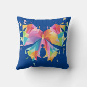 Abstracte Vlinder Kussen (Achterkant)