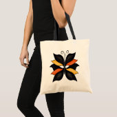 Abstracte vlinder Tote Bag (Voorkant (product))