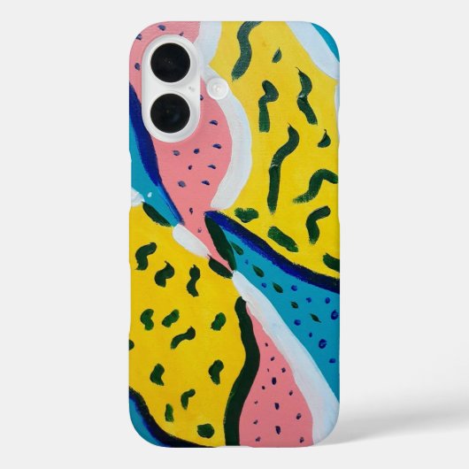 Abstracte vlinderkunst Case-Mate iPhone case (Achterkant)