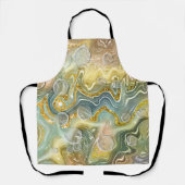 Abstracte vloeibaar schoeisel Textielachtergrond Schort (Voorkant)