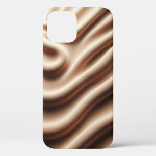 Abstracte Vloeibare Beeldhouwkunst - Moderne Minim iPhone 12 Hoesje