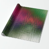 Abstracte vloeibare textuur ijskristal, bevroren m cadeaupapier (Uitgerold)