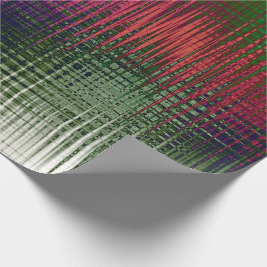 Abstracte vloeibare textuur ijskristal, bevroren m cadeaupapier (Hoek)