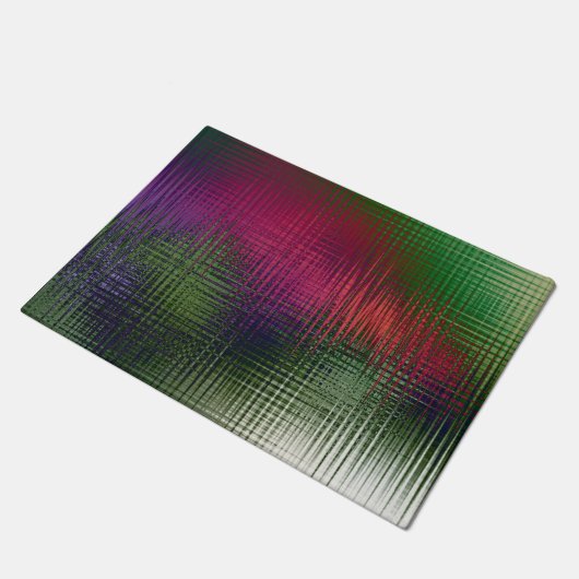 Abstracte vloeibare textuur ijskristal, bevroren m deurmat (Schuin)