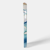 Abstracte vloeistofbelletjes Case-Mate iPhone case (Achterkant / Links)