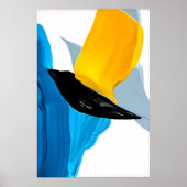 Abstracte vlucht poster (Voorkant)