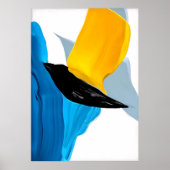Abstracte vlucht poster (Voorkant)