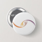 Abstracte vlucht ronde button 5,7 cm (Voorkant /achterkant)