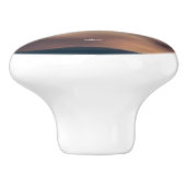 abstracte vogel foto deurkruk keramische knop (Zijkant)