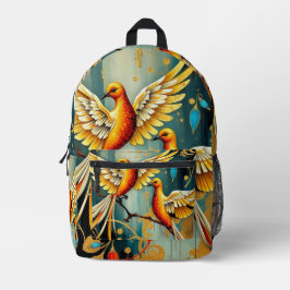 Abstracte Vogels Rugzak