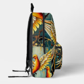 Abstracte Vogels Rugzak (Links)