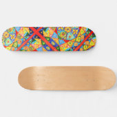 Abstracte volgorde skateboard (Horizontaal)