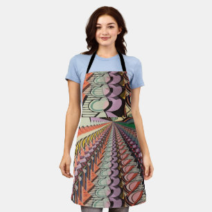 Abstracte vorm, dachshund toevoegen tekst, Schort