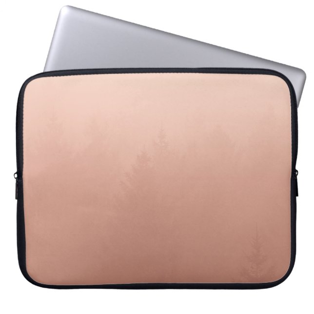 ABSTRACTE VORM IN PASTEL FOG LAPTOP SLEEVE (Voorkant)