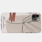 Abstracte vormen Botanische blad Case-Mate iPhone Case (Achterkant (horizontaal))