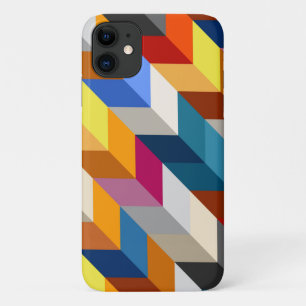 Abstracte vormen en kleuren Hoesje-Mate iPhone Cas 11 Hoesje