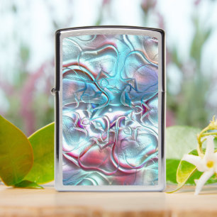 Abstracte vormen in glas, overbekleed op zandige t