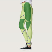 abstracte vormen kunst leggings (Links)