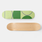 abstracte vormen kunst skateboard (Horizontaal)