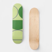abstracte vormen kunst skateboard (Voorkant)