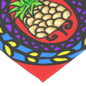 Abstracte vormen, Matisse stijl, voeg tekst toe, K Medium Tafelloper (Hoek)