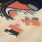 Abstracte vormen, Matisse stijl, voeg tekst toe, Legpuzzel (Zijkant)