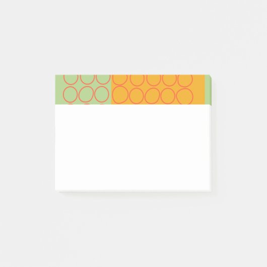 Abstracte vormen post-it® notes (Voorkant)