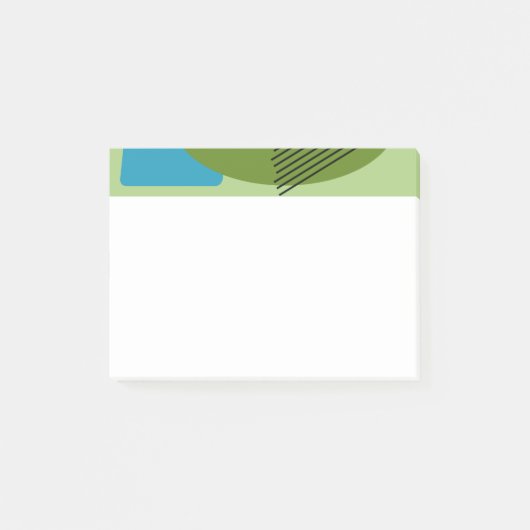 Abstracte vormen post-it® notes (Voorkant)