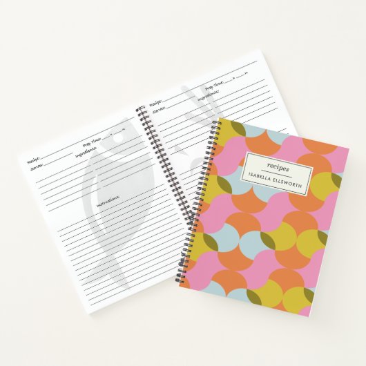 Abstracte vormen uit de middeleeuwen notitieboek (Binnen)