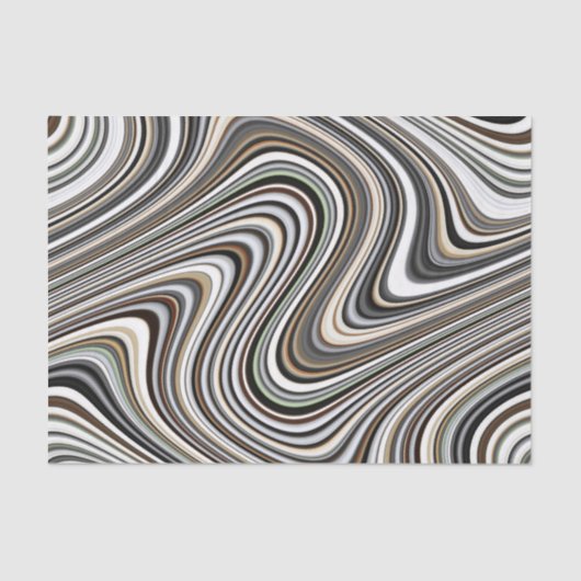 Abstracte vormen voor de bocht tissuepapier (Voorkant)