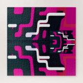 Abstracte vriend - Ken Gage Art Legpuzzel (Horizontaal)