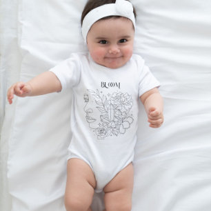 Abstracte vrouw lijn kunst, bohemian boho romper