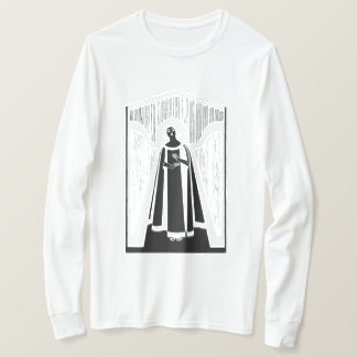 Abstracte vrouw tekent kunst vintage minimalistisc t-shirt