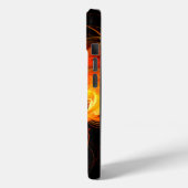 Abstracte vuurbal kunst Case-Mate iPhone case (Achterkant / Links)