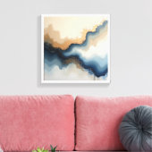 Abstracte wandkunst canvas afdruk (Insitu (Woonkamer))