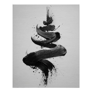 Abstracte wandkunst perfect poster