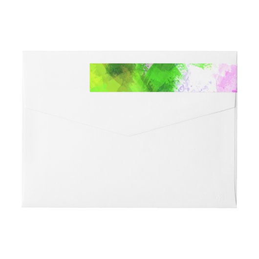 Abstracte waterverf (Achterkant)