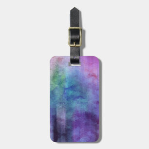 abstracte waterverf achtergrond op papier 2 bagagelabel