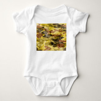 Abstracte Waterverf: Camouflage Tie Dye Romper