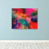 Abstracte Waterverf Canvas Afdruk (Insitu (Houten vloer))