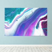 Abstracte Waterverf Canvas Afdruk (Insitu (Houten vloer))