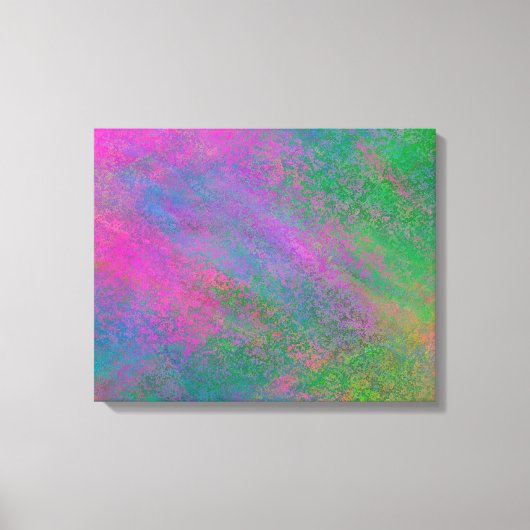 Abstracte Waterverf Canvas Afdruk (Voorkant)