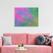 Abstracte Waterverf Canvas Afdruk (Insitu (Woonkamer))