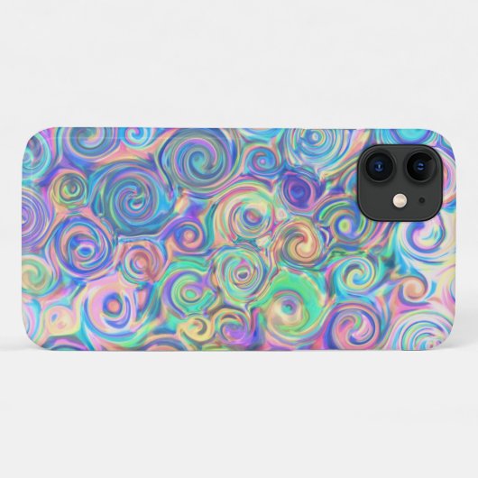Abstracte Waterverf Case-Mate iPhone Case (Achterkant (horizontaal))