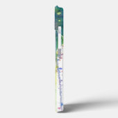 Abstracte waterverf druppelkunst Case-Mate iPhone case (Achterkant / Links)